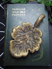 Vintage Brass Leaf Incense Dish/Altar Offering Bowl - Witchcraft -