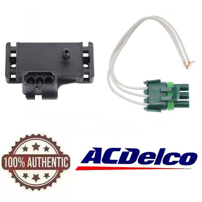 #ad ACDelco Manifold Absolute Pressure MAP Sensor Wiring Harness For Buick Chevy $150.18