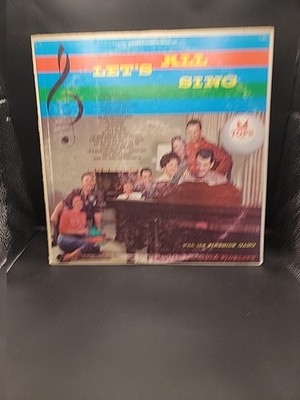 Let's All Sing Vinyl Record with The Fireside Gang LP
