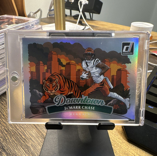 Ja'Marr Chase #2 2025 Panini Donruss Downtown Horizontal card