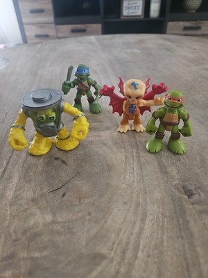 Playmates Teenage Mutant Ninja Turtles Half Shell Heroes Action Figure Lot TMNT