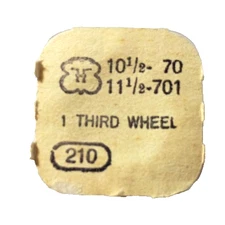 FHF 70 701 Third Wheel Complete watch part #210