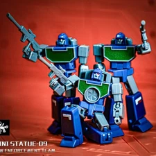 Reflector LAWENFORLEMENTTEAM Transformable Model Action Figure GalaxyToys Mini09