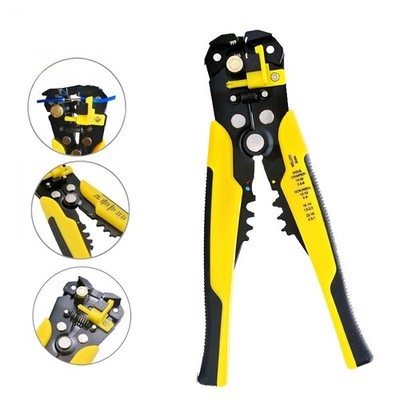 Cable Wire Stripper Cutter Hand Crimper Multifunctional Terminal Stripping Tool 