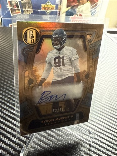 2024 Panini Gold Standard Byron Murphy 2 Autographed 63/99 1/1 On eBay ?? - Picture 2 of 5