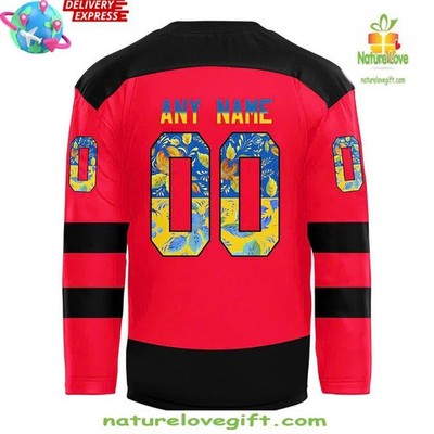 Maillot Shirt Trikot De Hockey Sur Glace Husako Hustopece N°25 Tg. XL