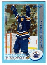 2002-03 TOPPS O-PEE-CHEE #267 JASON CHIMERA BLUE #346/500