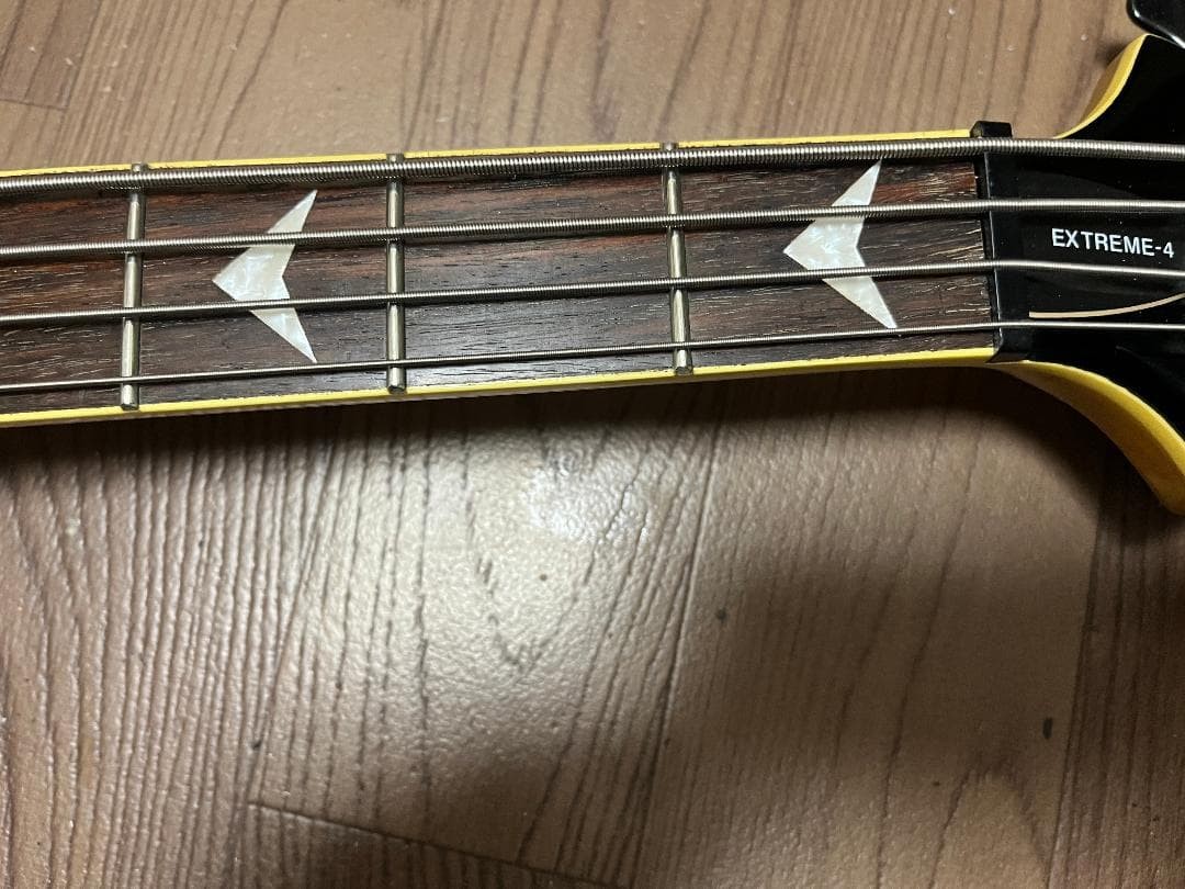 SCHECTER EXTREME-4 Base Active PU See-Through Red [208] | eBay