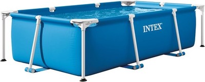 Above Ground Pool, 7'2''x4'11''x23'' Rectangular Frame, Pump Not Included