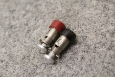 1 Pair JBL Push in Speaker Terminals Binding Post 1960's Many Models RED-BLACK