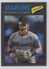 2026 Topps Heritage Dark Gray Border Connor Norby #30 5f0