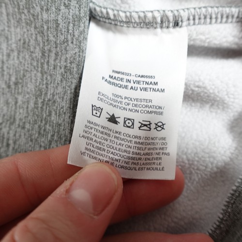 Nike Hoodie Herren 2XL grau Dri-FIT Standard Fit durchgehender Reißverschluss Sportjacke Swoosh - Bild 6 von 12