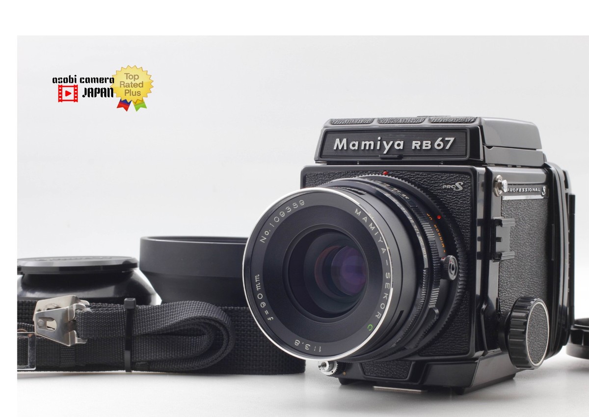 MINT] Mamiya RB67 Pro S Camera Sekor C 90mm f/3.8 Lens 120