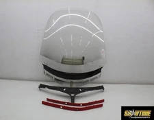 01-05 HONDA GOLDWING 1800 GL1800 WINDSHIELD WIND SCREEN TRIM BRACKET SET