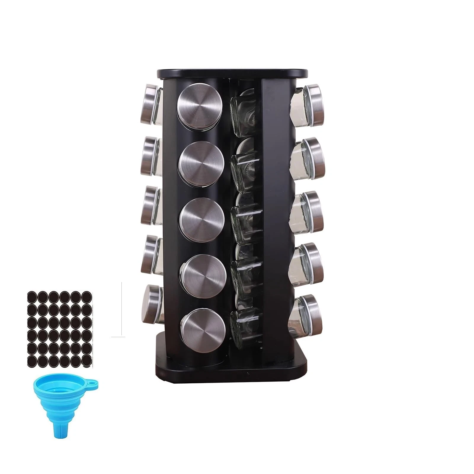 Spice rack-Revolving Spice Rack Set, Kitchen Spice Tower Organizer for Counte...
Opens in a new wind
