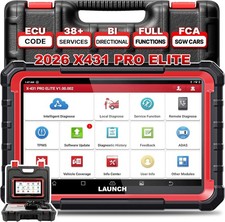 2026 Newest LAUNCH X431 Pro Elite V OBD2 Car Diagnostic Scanner Key Coding Tool