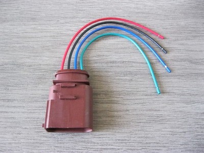 For VW AUDI PORSCHE Oxygen O2 Sensor Connector Pigtail Plug Socket 1J0973824A
