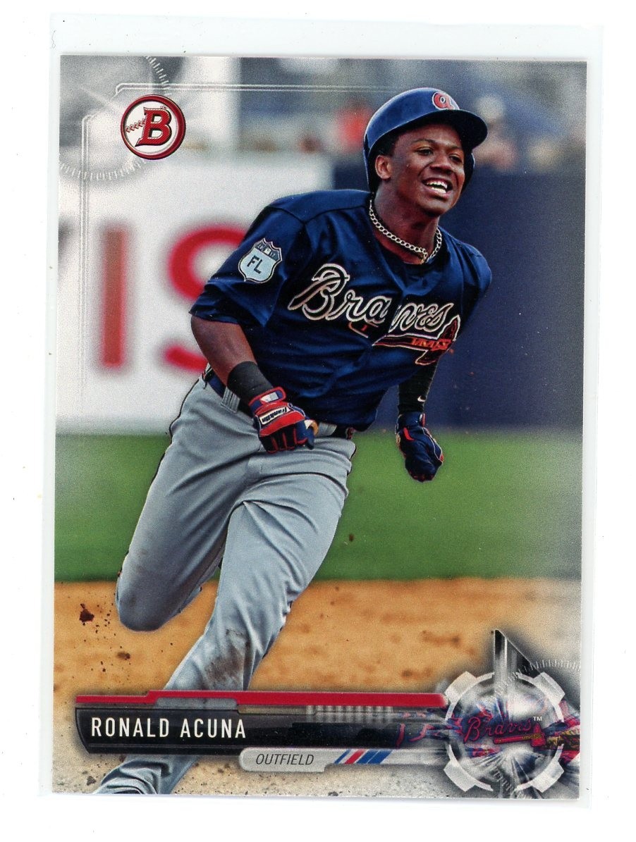 Ronald Acuna Jr. 2017 Bowman Draft #BD-39
