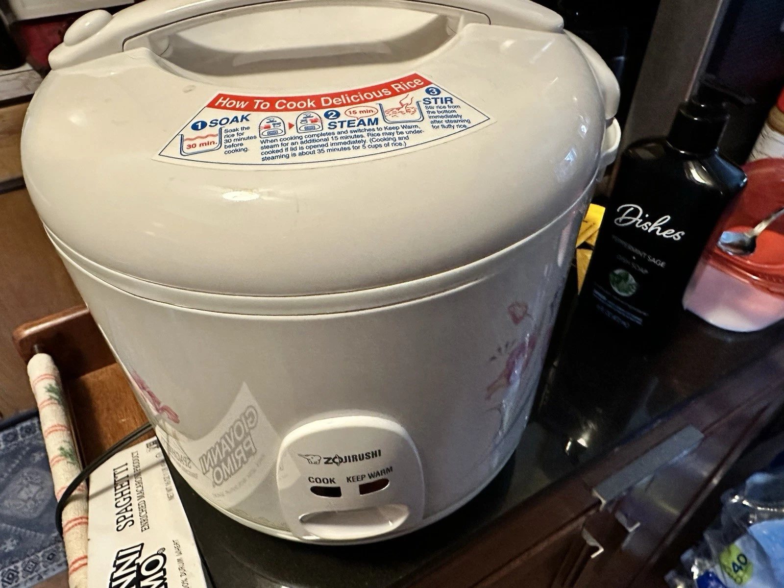Zojirushi Rice Cooker & Steamer - Beige (No Box).