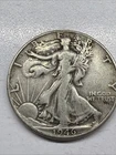 1946 Walking Liberty Half Dollar 50c Silver Actual Coin Fine