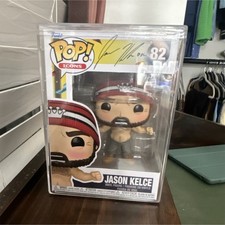 Funko Pop! Icons Jason Kelce NFL Football Figure #82 With Protector