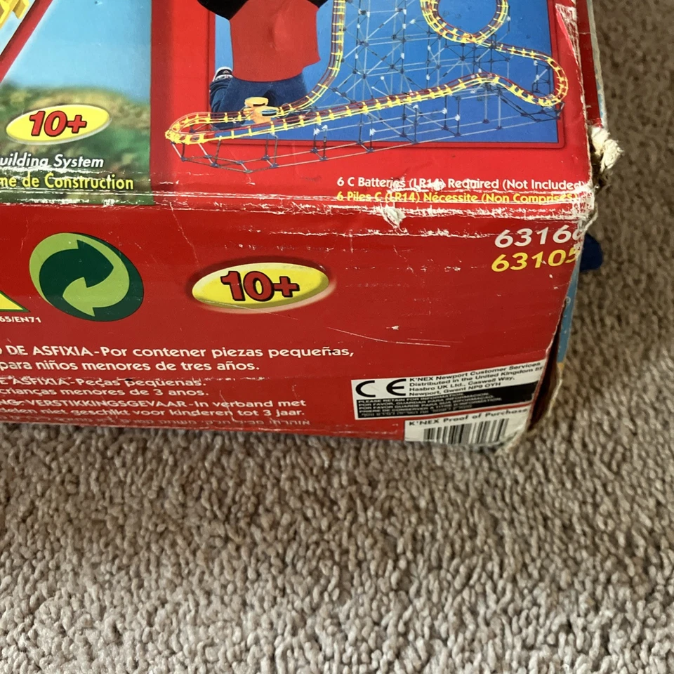 GREAT K'Nex KNex Rippin' Rocket Roller Coaster - hours of building fun - Image 4 of 4