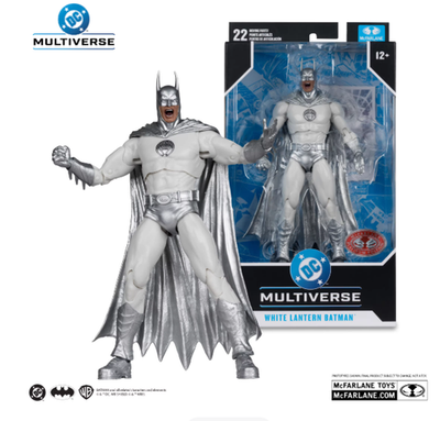 In Stock】McFarlane DC White Lantern Batman 7-inch Articulated