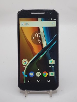 Motorola Moto G4 (XT1625) 16GB - Gray (GSM Unlocked) Smartphone - [A-49]