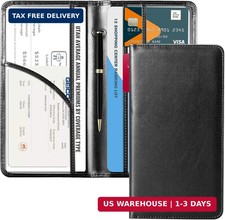 Car Registration Insurance Holder Vehicle Glove Box Organizer