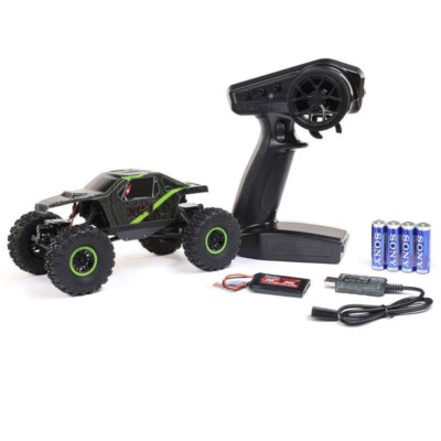 Axial AX24 XC-1 4WS Crawler Brushed 1:24 RTR, Grün - AXI00003T1