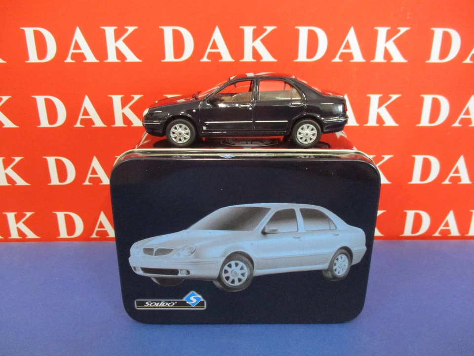 Die cast 1/43 Modellino Auto Lancia Lybra Blu Nera 1999 by Solido - Immagine 4 di 4