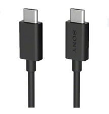Genuine Sony USB Type C to Type C Data Sony Xperia 10 1 5 XZ3 XZ2 XZ1 XZ
