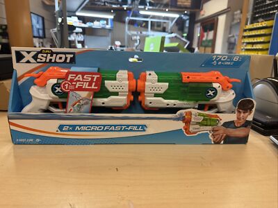 Zuru X-Shot Micro Fast-Fill Water Gun Toy. Shoots 26 . 5+.