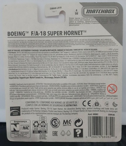 Matchbox Sky Busters FA -18 Super Hornet - Picture 3 of 3