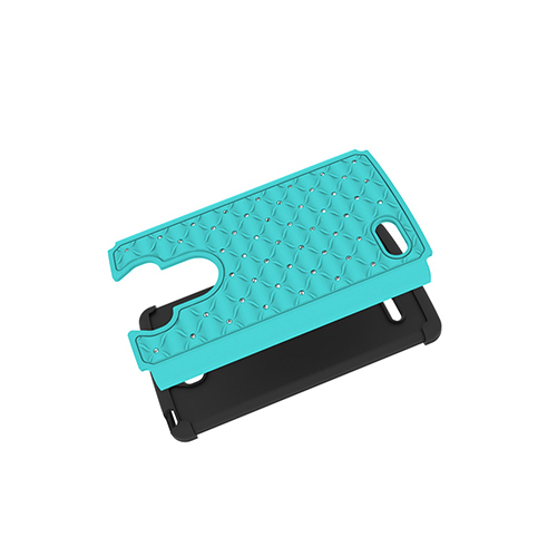 Funda protectora de doble capa con punto híbrido para LG G Stylo LS770 Vista 2 H740 - Imagen 24 de 24