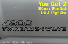 Patrol stickers Custom Doors Vinyl Decals For Nissan 4x4 GU GQ 4800 PAIR 500mm