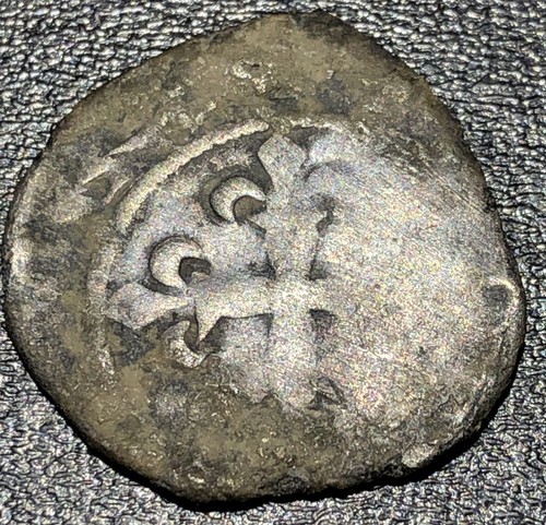 1220-1240 France Lorraine County of Bar Henri IV Double Parisis Medieval Coin - Picture 2 of 3