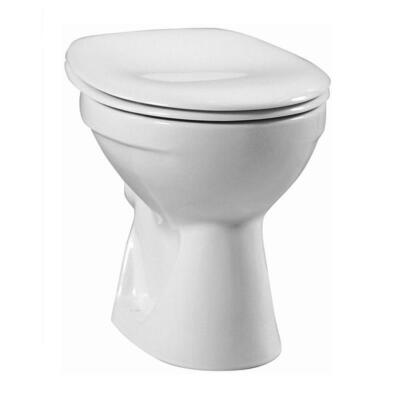 Keramag Paris Stand WC Tiefspüler Tiefspül Klo Toilette Baltic WC Sitz Edelstahl