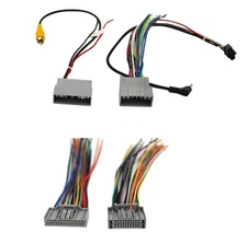 IMC Audio Male & Female Wire Harness for the Factory Radio + Aftermarket Stereo