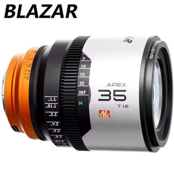 BLAZAR APEX 35mm T1.8 1.33X Auto Focus Anamorphic Cine Lens for L