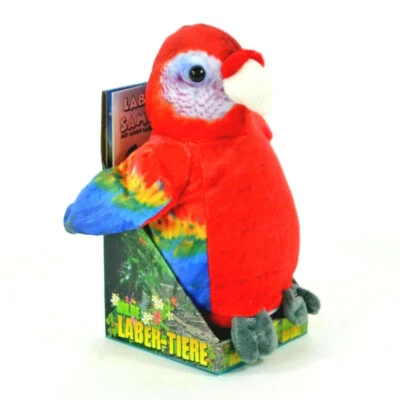 LASBER TIERE KÖGLER Labertier Papagei Selly Sprechender Parrot Vogel Chatter plappert nach Neu