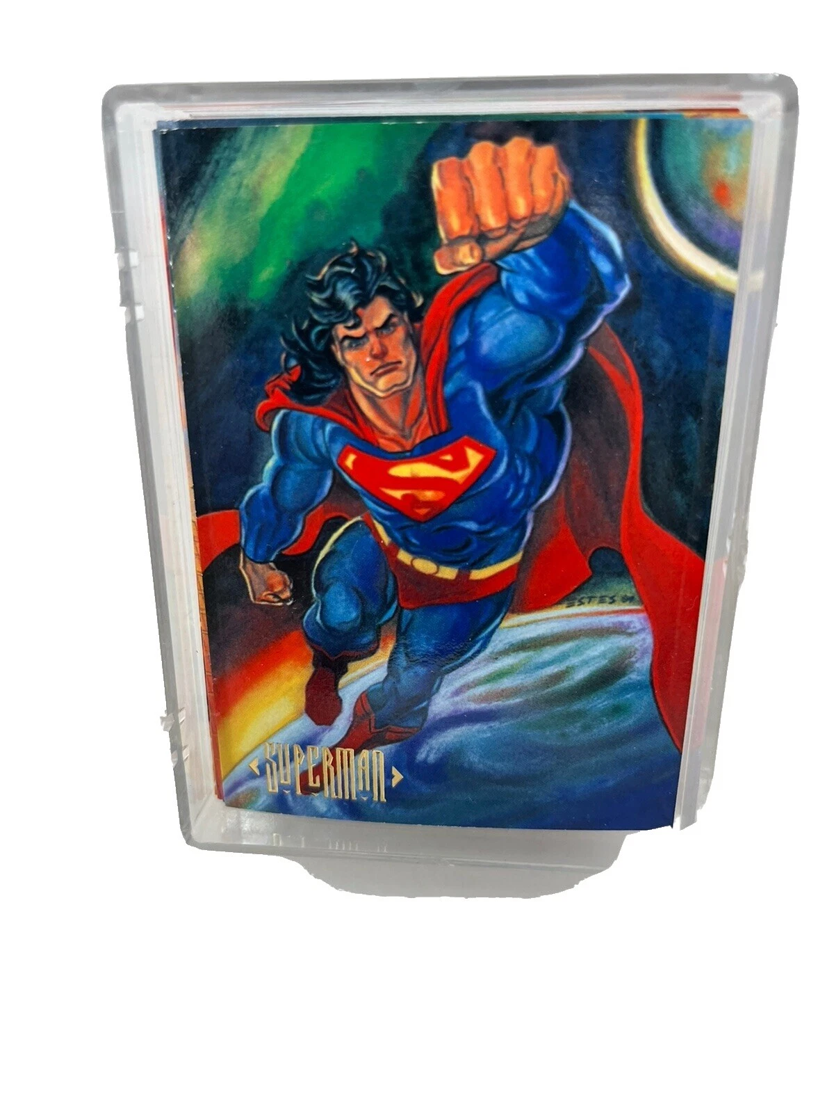 Juegos de tarjetas intercambiables de superhéroe SkyBox coleccionable