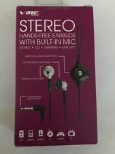 Vibe Hands free Stereo Earbuds With Built In Mic