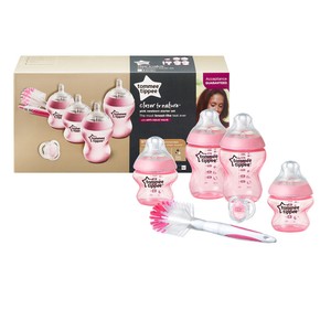 tommee tippee pink bottles starter kit