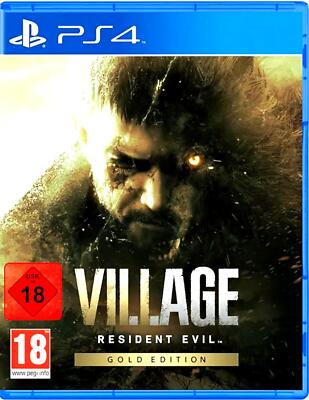 Resident Evil Village - Gold Edition - PlayStation 4 - Neu & OVP - EU Version