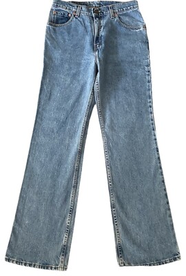 Vintage Levi's 517 USA Women Boot Cut Light Wash Jeans High Rise