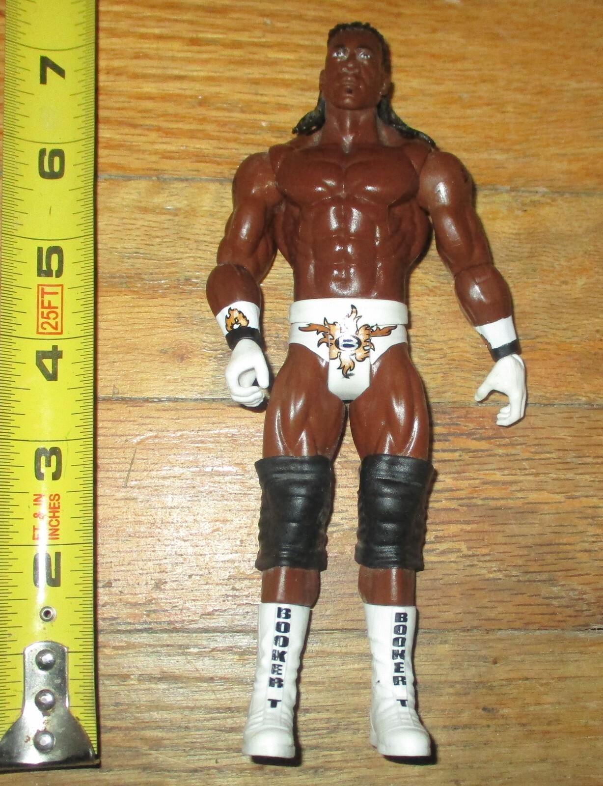 2020 WWF WWE Mattel Basic Booker T Wrestling Figure WCW Championship showdown