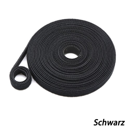 Ancho 10/15/20/25mm rollo cinta de velcro ambos lados, Back To Back bridas 6 colores - Imagen 10 de 15