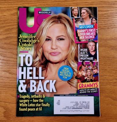 Us Weekly Magazine Back Issue from February 20, 2023 - Jennifer Coolidge Cover