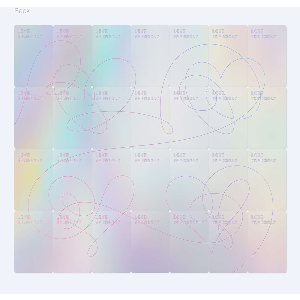 BTS LOVE YOURSELF 結 Answer 4th Album E Ver + Tracking Number